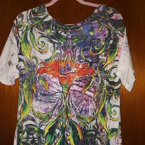 S-twelve Rhinestone blouse